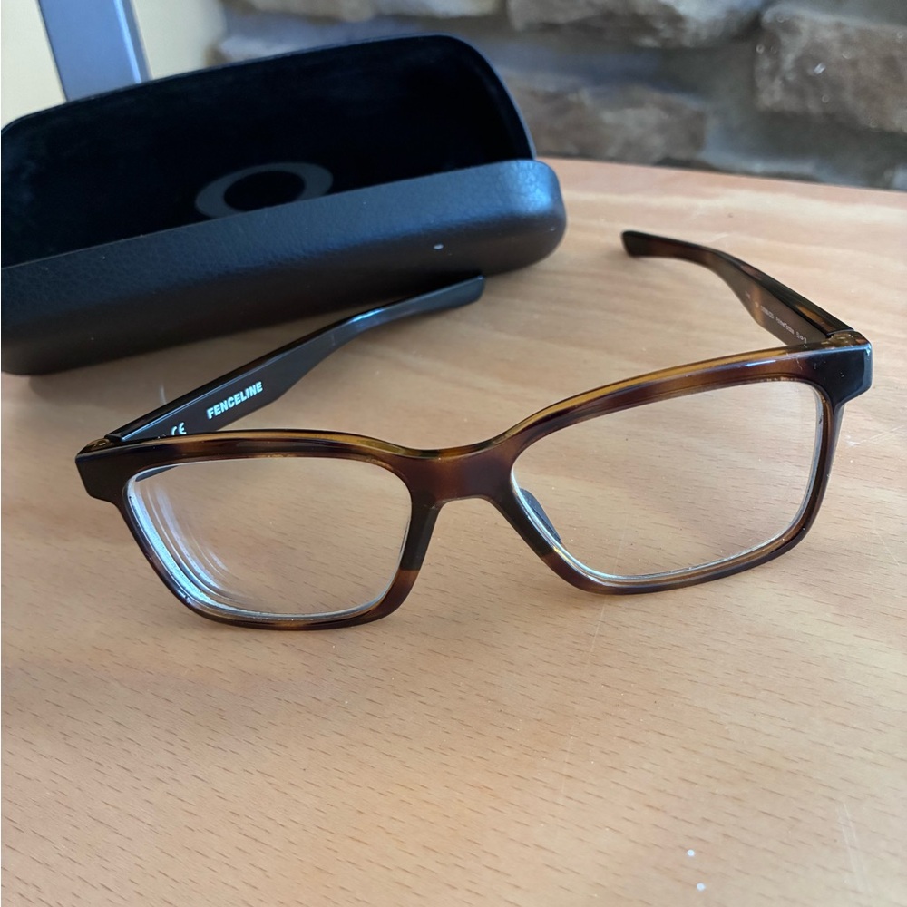 Oakley Fenceline Tortoiseshell Rectangular Glasse… - image 2